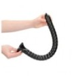 Fallo anale maxi Swirled Anal Snake - 20''/ 50 cm - Black