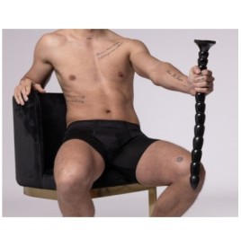 Fallo anale maxi Stacked Anal Snake - 20''/ 50 cm - Black - Sex Toy...