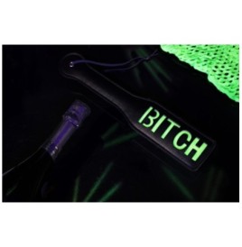 Sculacciatore "Bitch'' Paddle Glow in the Dark - Sadomaso - Sexy Sh...