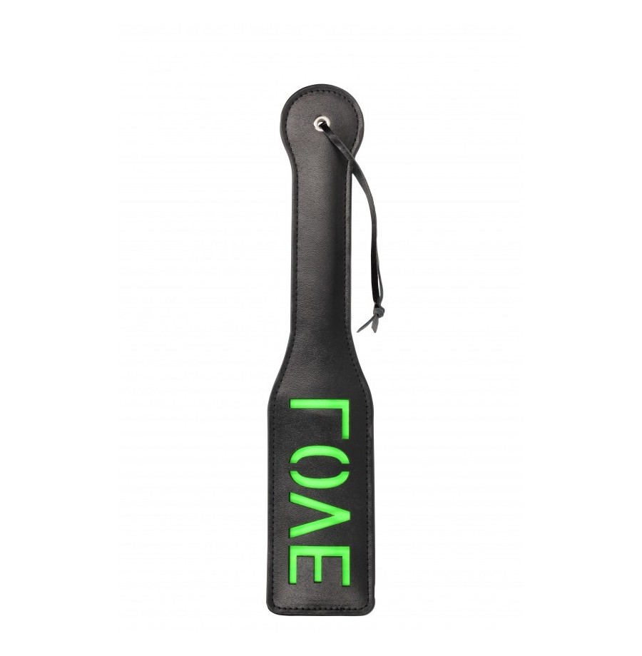 Sculacciatore "Love'' Paddle Glow in the Dark