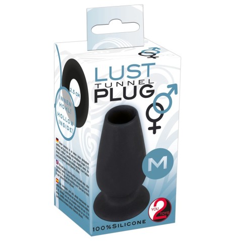 Plug anale cavo Lust Tunnel M - Plug Anale - Sexy Shop Ingrosso