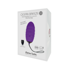 Ovetto vaginale vibrante Ocean Breeze 2.0 + LRS purple - Ovetto Vib...