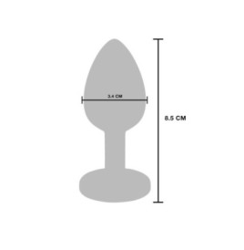 Plug anale vibrante The Glider Medium Buttplug - Plug con vibrazion...