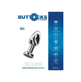 Plug anale vibrante The Glider Medium Buttplug - Plug con vibrazion...