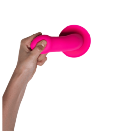 Dildo con ventosa Hitsens 2 Fucsia - Falli Dildo Sessuali - Sexy Sh...