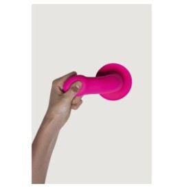 Dildo con ventosa Hitsens 2 Fucsia - Falli Dildo Sessuali - Sexy Sh...