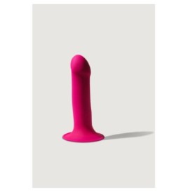 Dildo con ventosa Hitsens 2 Fucsia - Falli Dildo Sessuali - Sexy Sh...