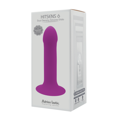 Dildo con ventosa Hitsens 6 Purple - Falli Dildo Sessuali - Sexy Sh...