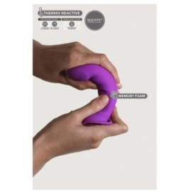 Dildo con ventosa Hitsens 6 Purple - Falli Dildo Sessuali - Sexy Sh...