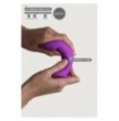 Dildo con ventosa Hitsens 6 Purple