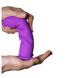 Dildo con ventosa Hitsens 3 Purple - Falli Dildo Sessuali - Sexy Sh...