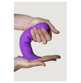 Dildo con ventosa Hitsens 3 Purple - Falli Dildo Sessuali - Sexy Sh...