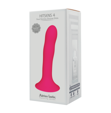 Dildo con ventosa Hitsens 4 Fucsia - Falli Dildo Sessuali - Sexy Sh...