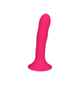 Dildo con ventosa Hitsens 4 Fucsia - Falli Dildo Sessuali - Sexy Sh...