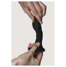 Dildo con ventosa Hitsens 5 Black - Falli Dildo Sessuali - Sexy Sho...