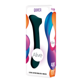 Vibratore vaginale succhia clitoride Quiver - Stimolatori Vaginali ...