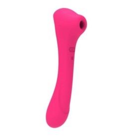 Vibratore vaginale succhia clitoride Quiver Pink - Stimolatori Vagi...