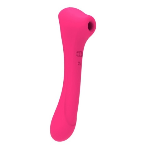 Vibratore vaginale succhia clitoride Quiver Pink - Stimolatori Vagi...