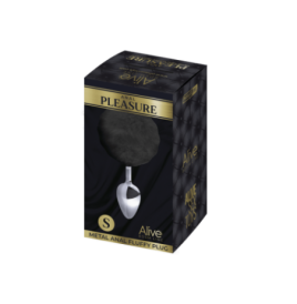 Plug anale con coda Metal Anal Fluffy Plug S - Plug Anale - Sexy Sh...