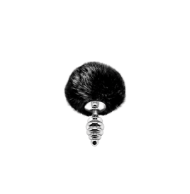 Plug anale con coda Metal Anal Fluffy Twist Plug S - Plug Anale - S...