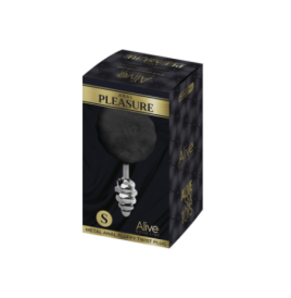 Plug anale con coda Metal Anal Fluffy Twist Plug S - Plug Anale - S...