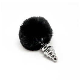 Plug anale con coda Metal Anal Fluffy Twist Plug M - Plug Anale - S...