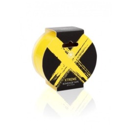 Nastro bondage Ouch! Xtreme Bondage Tape 17,5 m Yellow non sticky -...