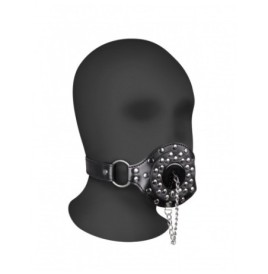 Morso con tappo Open Mouth Gag with Plug Stopper Black - Morsi - Se...