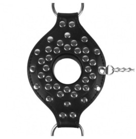 Morso con tappo Open Mouth Gag with Plug Stopper Black - Morsi - Se...