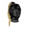 Maschera con coda Mask with Blonde Ponytail Black