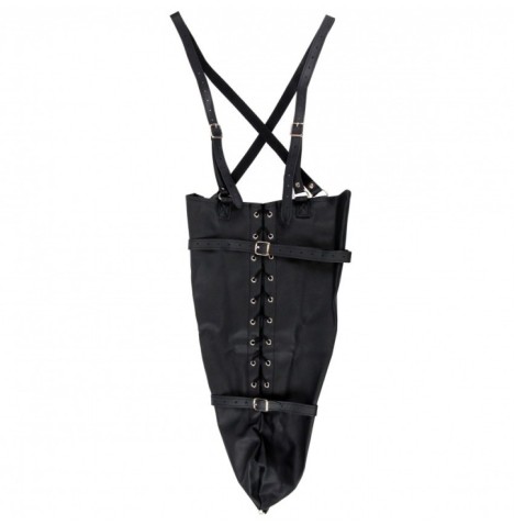 Costrittivo braccia bondage Lace-up Full Sleeve Arm Restraint Black...