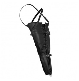 Costrittivo braccia bondage Lace-up Full Sleeve Arm Restraint Black...