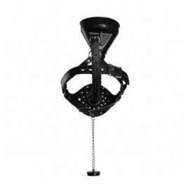 Imbracatura viso con imbuto Open Mouth Gag Head Harness with Funnel...