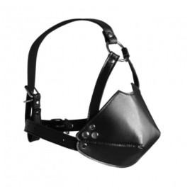 Imbracatura viso con morso Head Harness with Mouth Cover and Solid ...