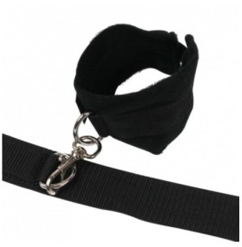 Costrittivo per porta Over the Door Bondage Cross Black - Costritti...