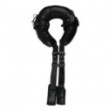 Fascia con manette per polsi e cosce Padded Thigh Sling with Hand Cuffs Black