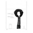 Fascia con manette per polsi e cosce Padded Thigh Sling with Hand Cuffs Black