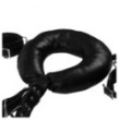 Fascia con manette per polsi e cosce Padded Thigh Sling with Hand Cuffs Black