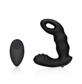 Vibratore per prostata Beaded Vibrating Prostate Massager with Remo...