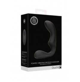 Vibratore per prostata Pointed Vibrating Prostate Massager with Rem...