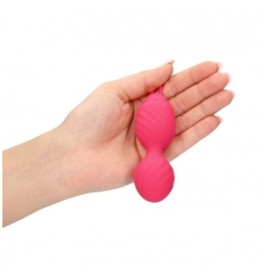 Palline vaginali vibranti Vibrating Egg with Remote Control Strawbe...