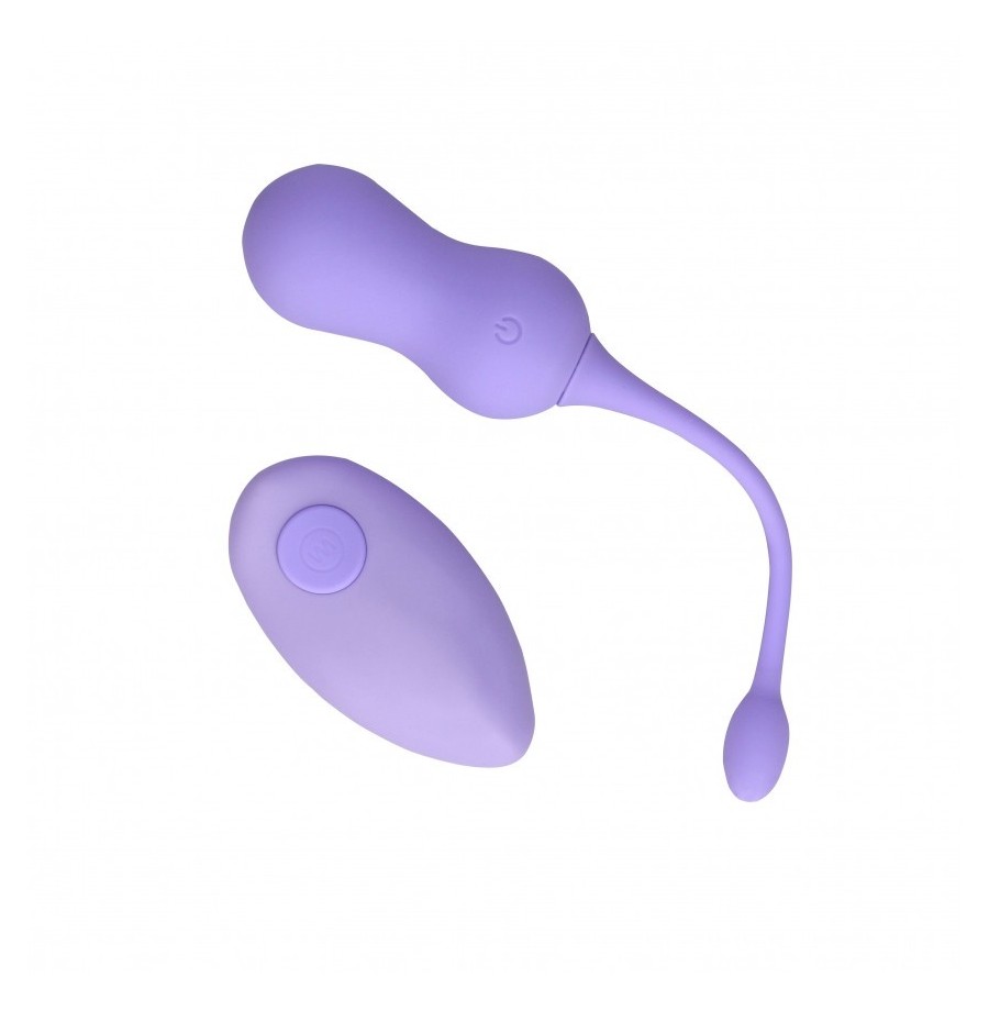 Palline vaginali vibranti Vibrating Egg with Remote Control Violet Harmony