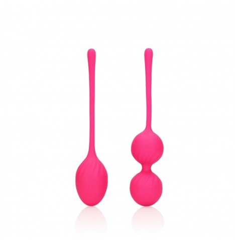 Plline vaginali 2 Piece Thumping Kegel Ball Set Wild Strawberry - P...