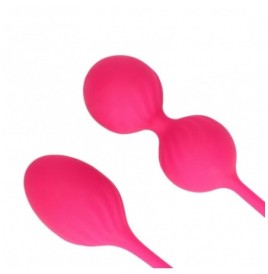 Plline vaginali 2 Piece Thumping Kegel Ball Set Wild Strawberry - P...