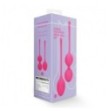 Plline vaginali 2 Piece Thumping Kegel Ball Set Wild Strawberry