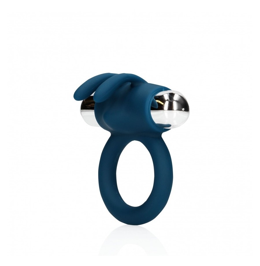 Anello fallico vibrante Vibrating Rabbit Cock Ring Baltic Blue