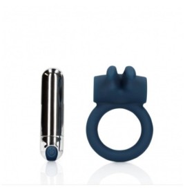 Anello fallico vibrante Vibrating Rabbit Cock Ring Baltic Blue - An...