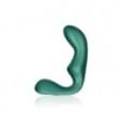 Vibratore anale per prostata Pointed Vibrating Prostate Massager with Remote Control Metallic Green