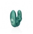 Vibratore anale per prostata Bent Vibrating Prostate Massager with Remote Control Metallic Green