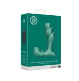 Vibratore anale per prostata Stacked Vibrating Prostate Massager wi...